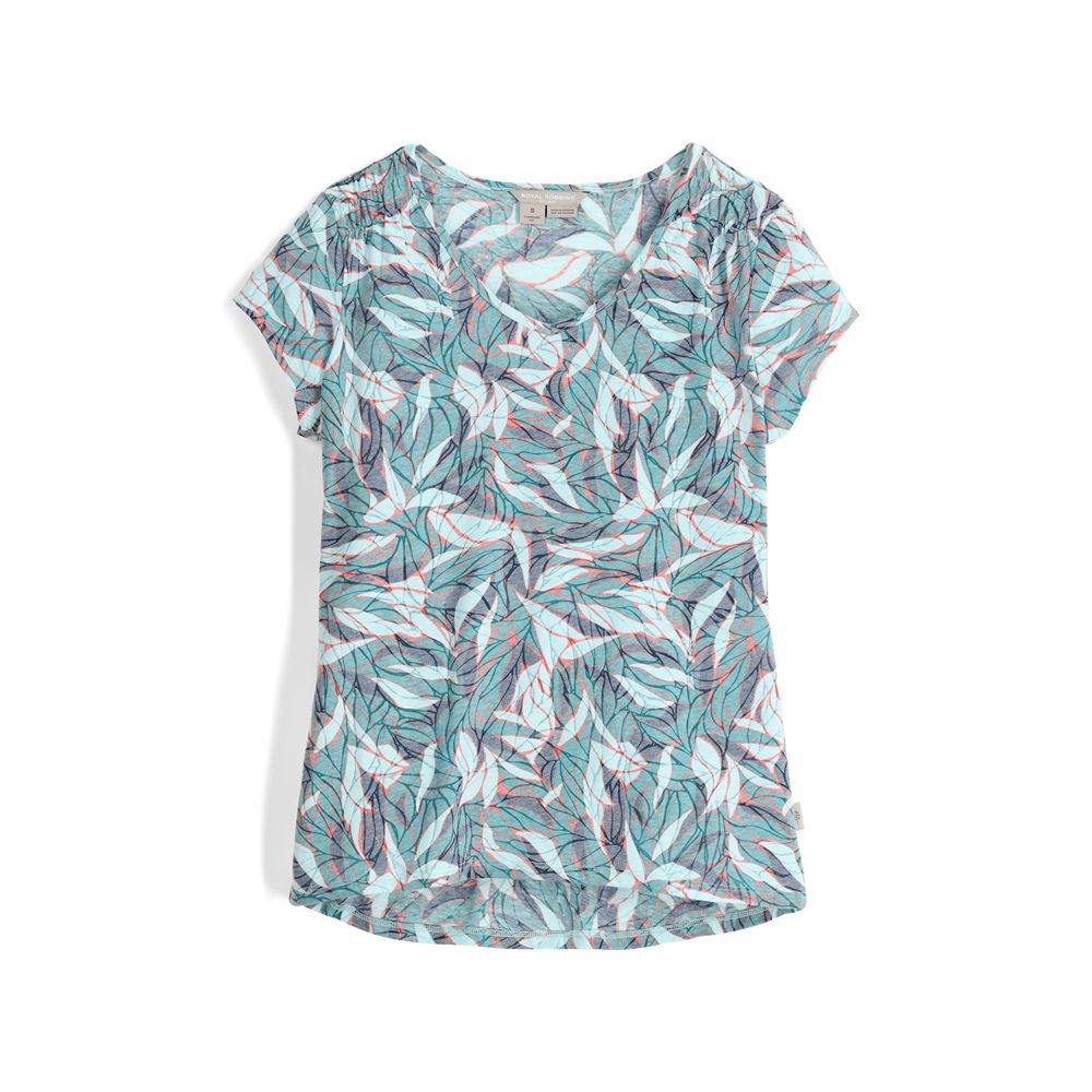 Royal Robbins Featherweight Tee Women's Pacific Blue Presidio Pt Y611013-491 shirts en tops online bestellen bij Kathmandu Outdoor & Travel