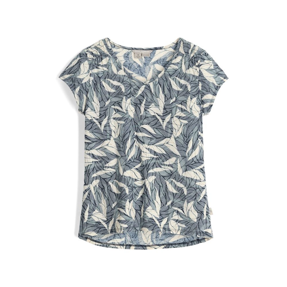Royal Robbins Featherweight Tee Women's Deep Blue Presidio Pt Y611013-493 shirts en tops online bestellen bij Kathmandu Outdoor & Travel