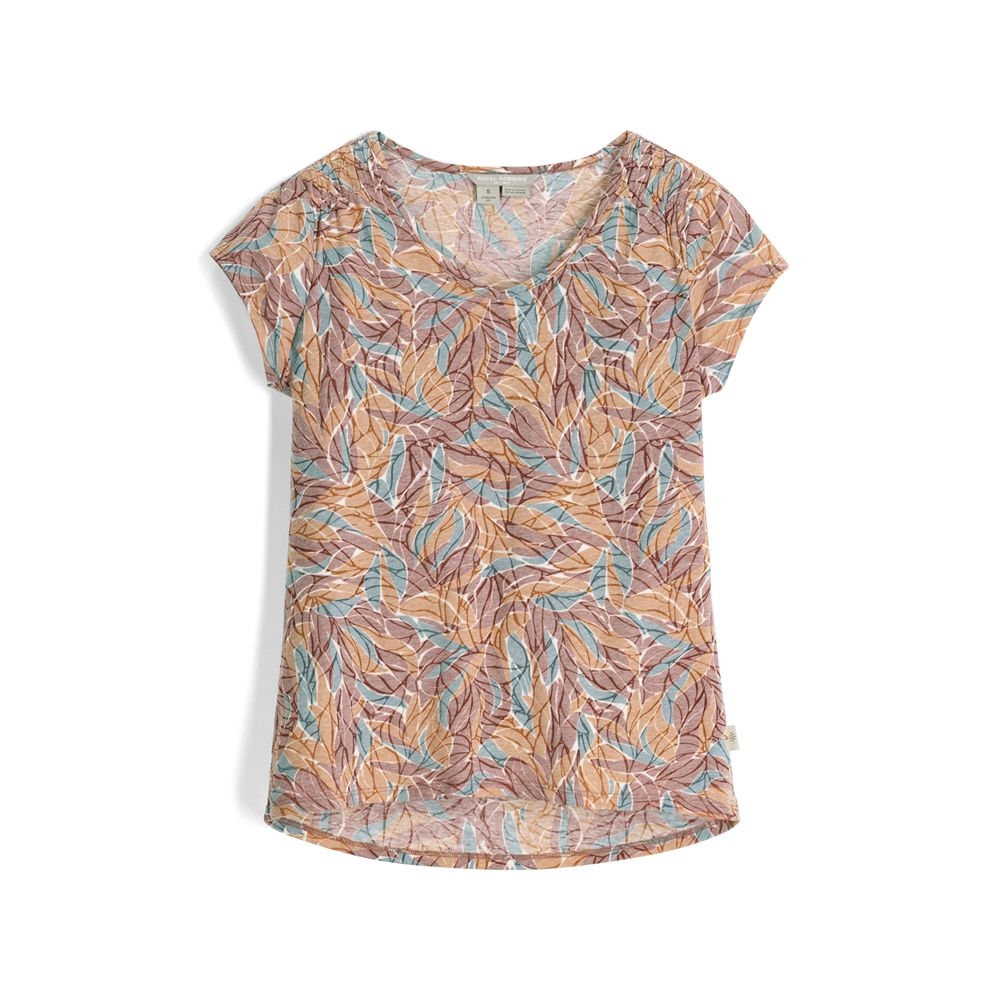 Royal Robbins Featherweight Tee Women's Wild Rhubarb Presidio Pt Y611013-691 shirts en tops online bestellen bij Kathmandu Outdoor & Travel