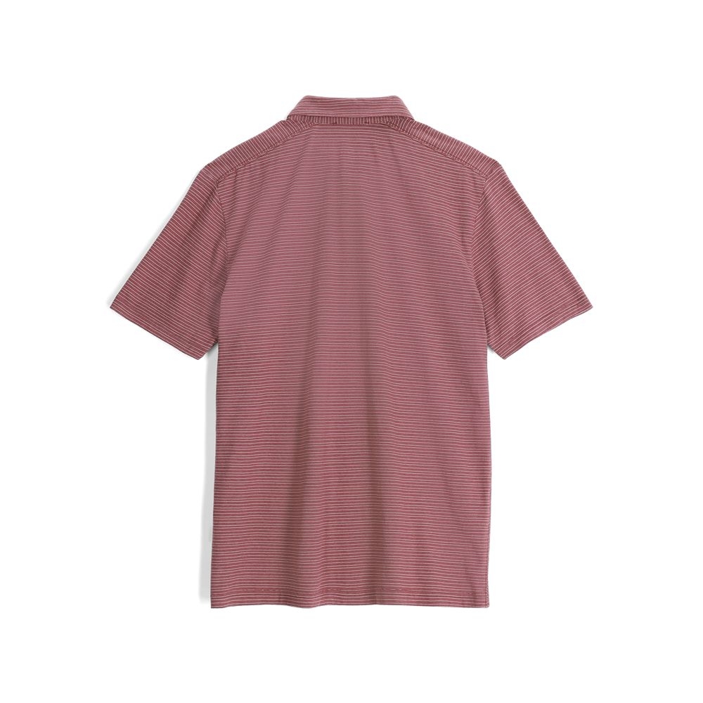 Royal Robbins Vacationer Polo Wild Rhubarb Str Y711030-641 shirts en tops online bestellen bij Kathmandu Outdoor & Travel