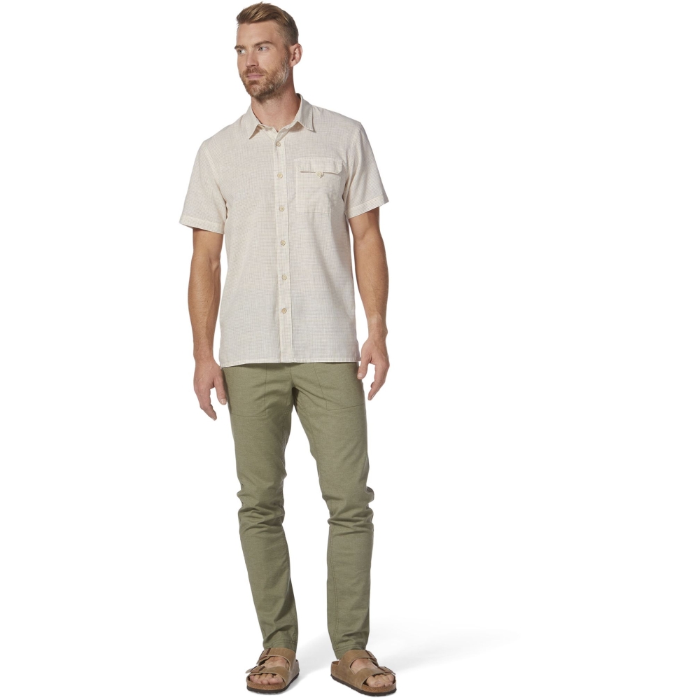 Royal Robbins Hempline Spaced S/S Blended Undyed Y721021-105 shirts en tops online bestellen bij Kathmandu Outdoor & Travel