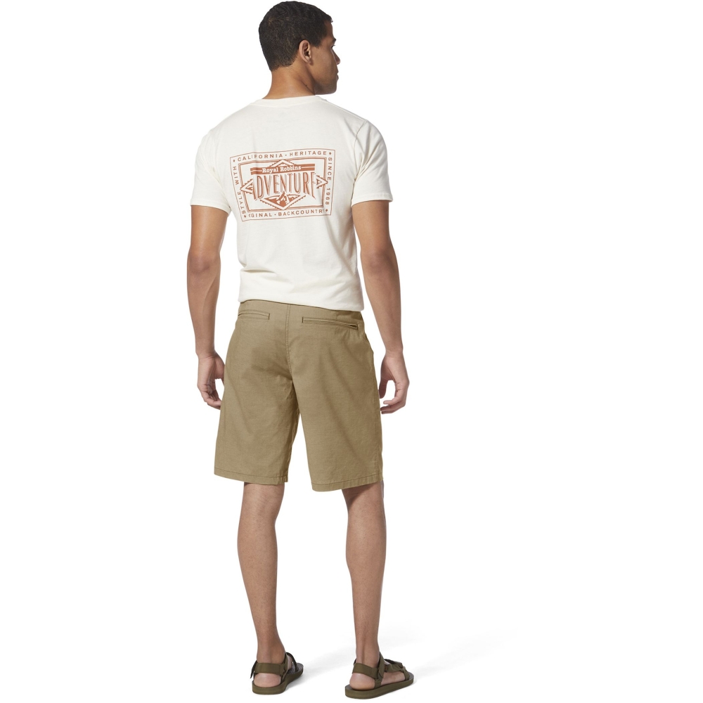 Royal Robbins Hempline Short True Khaki Y723009-55 broeken online bestellen bij Kathmandu Outdoor & Travel