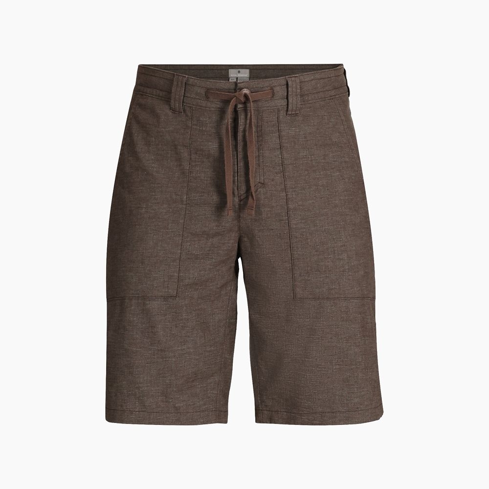 Royal Robbins Hempline Short Turkish Coffee Y723009-127 broeken online bestellen bij Kathmandu Outdoor & Travel
