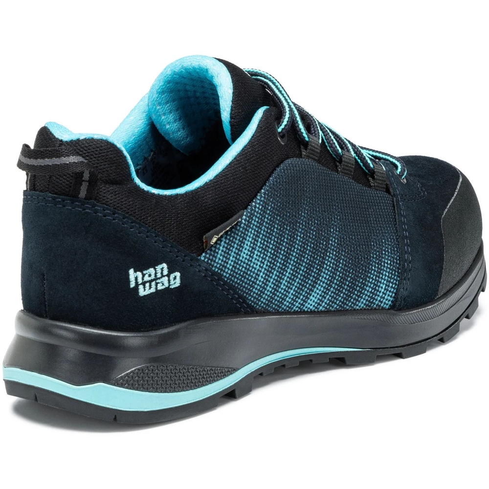 Hanwag Klarsby Low Bunion Lady GTX Navy/Sky H202101-7518 wandelschoenen dames online bestellen bij Kathmandu Outdoor & Travel