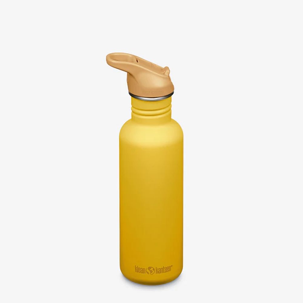 Klean Kanteen Drinkfles Classic met flip/sportdop, 800ml Sunset 1011195 drinkflessen en thermosflessen online bestellen bij Kathmandu Outdoor & Travel