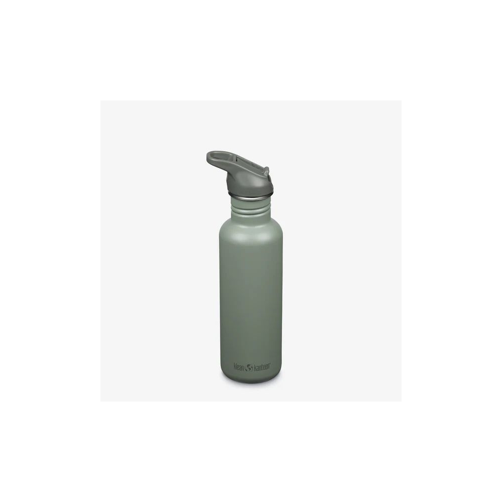 Klean Kanteen Drinkfles Classic met flip/sportdop, 800ml Sea Spray 1011196 drinkflessen en thermosflessen online bestellen bij Kathmandu Outdoor & Travel