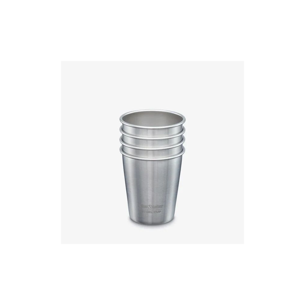 Klean Kanteen Beker 295ml - 4pack Brushed Stainless 1000429 koken online bestellen bij Kathmandu Outdoor & Travel