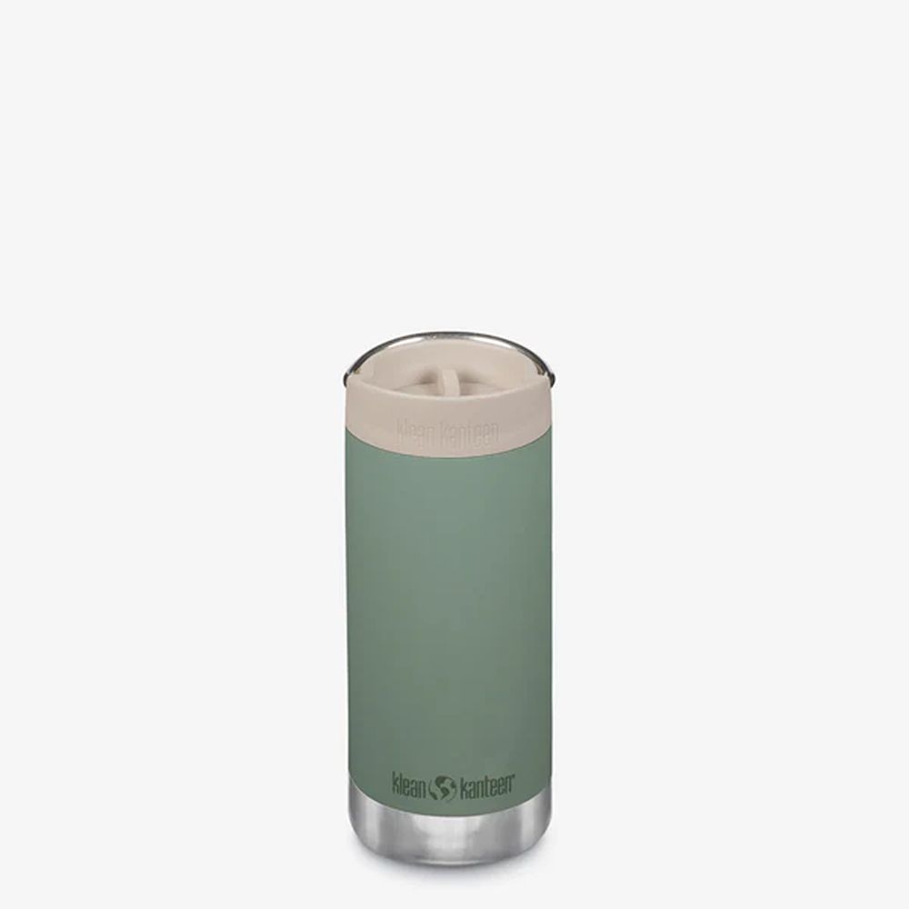 Klean Kanteen Isolatiefles TKWide 355lml met koffiedop Sea Spray 1011145 drinkflessen en thermosflessen online bestellen bij Kathmandu Outdoor & Travel