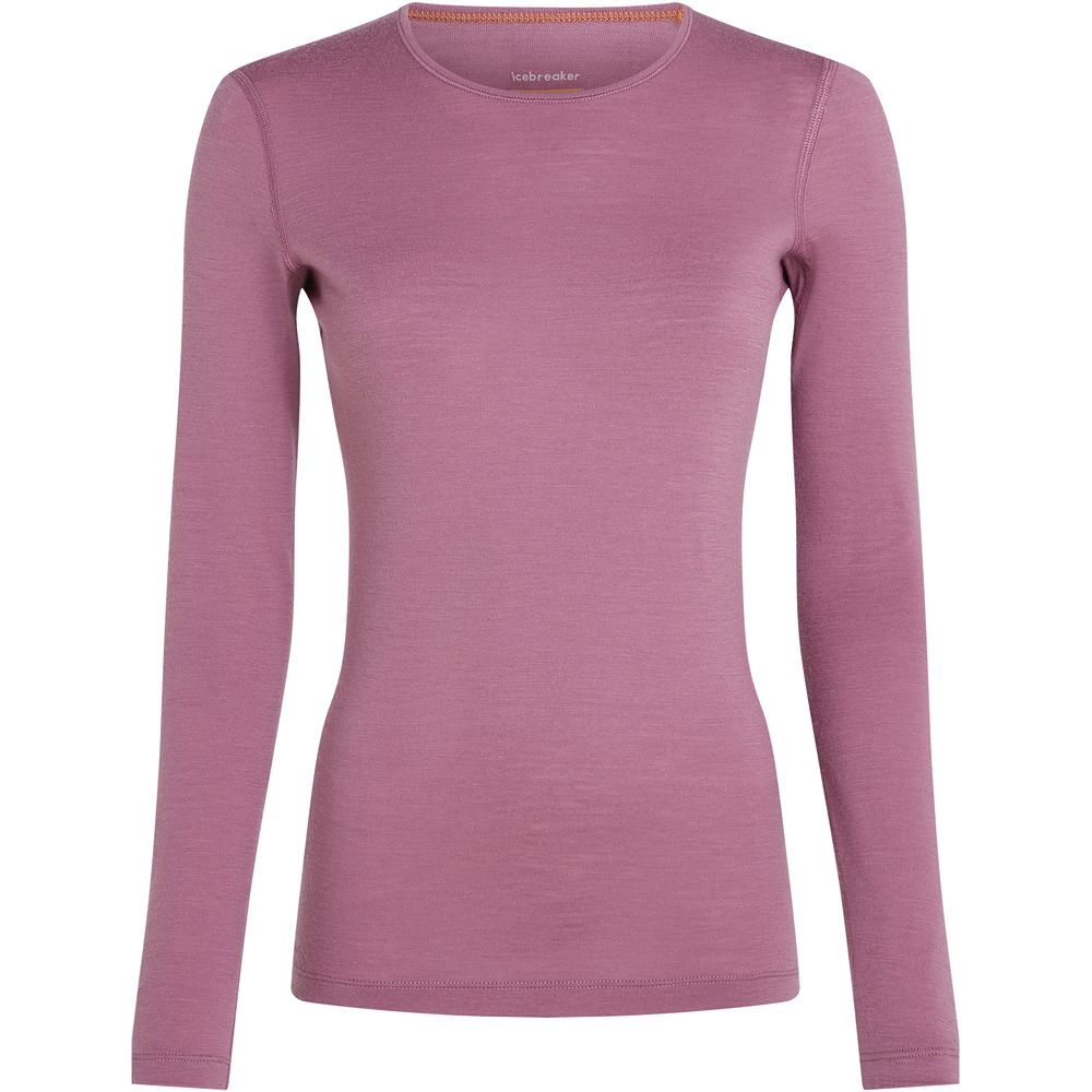 Icebreaker 200 Oasis LS Crewe Women's Deco IB104375-02V1 shirts en tops online bestellen bij Kathmandu Outdoor & Travel