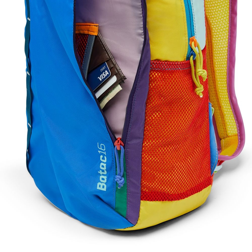 Cotopaxi Batac 16L Backpack Del Dia BT16-S25-DD dagrugzakken online bestellen bij Kathmandu Outdoor & Travel