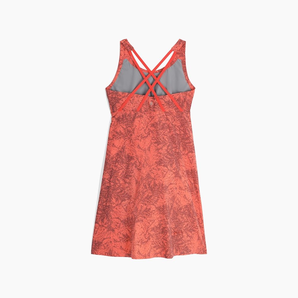 Royal Robbins Spotless Evolution Tank Dress Rosefinch Fern Pt Y326012-670 jurken en rokken online bestellen bij Kathmandu Outdoor & Travel