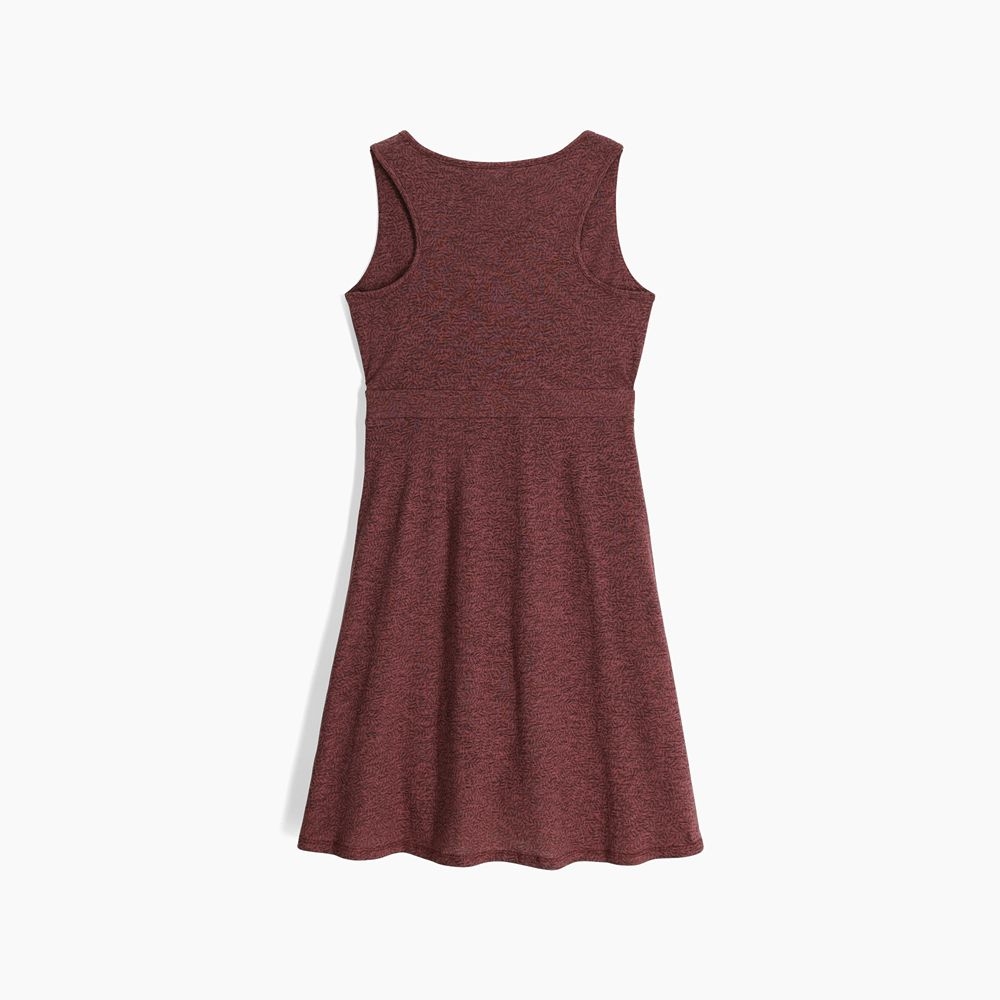 Royal Robbins Featherweight Knit Dress Wild Rhubarb Nisene Pt Y616007S-655 jurken en rokken online bestellen bij Kathmandu Outdoor & Travel