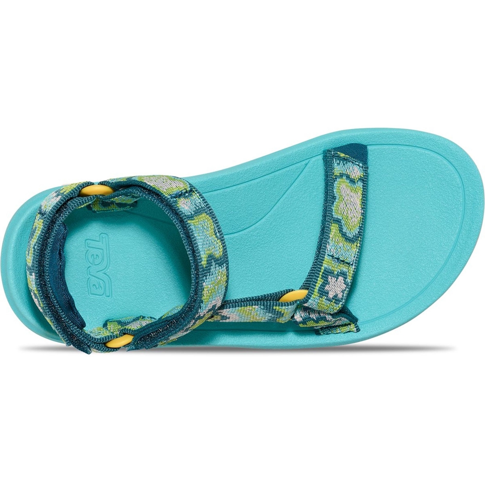 Teva Hurricane XLT 2 Children Neon Floral Bright Teal 1019390C-NNF sandalen online bestellen bij Kathmandu Outdoor & Travel