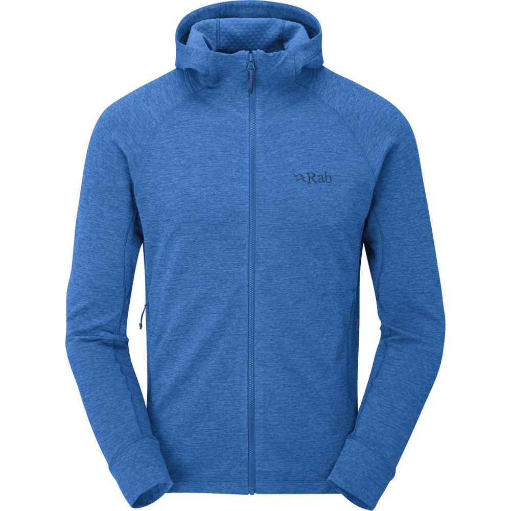 Rab Nexus Hoody Maya Blue QFF-70-MYB fleeces en truien online bestellen bij Kathmandu Outdoor & Travel