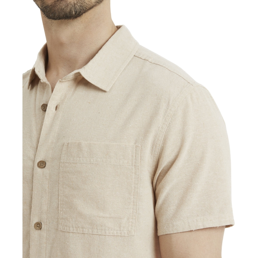 Sherpa Adventure Gear Daha SS Shirt Bardiya Sand SM11052-118 shirts en tops online bestellen bij Kathmandu Outdoor & Travel