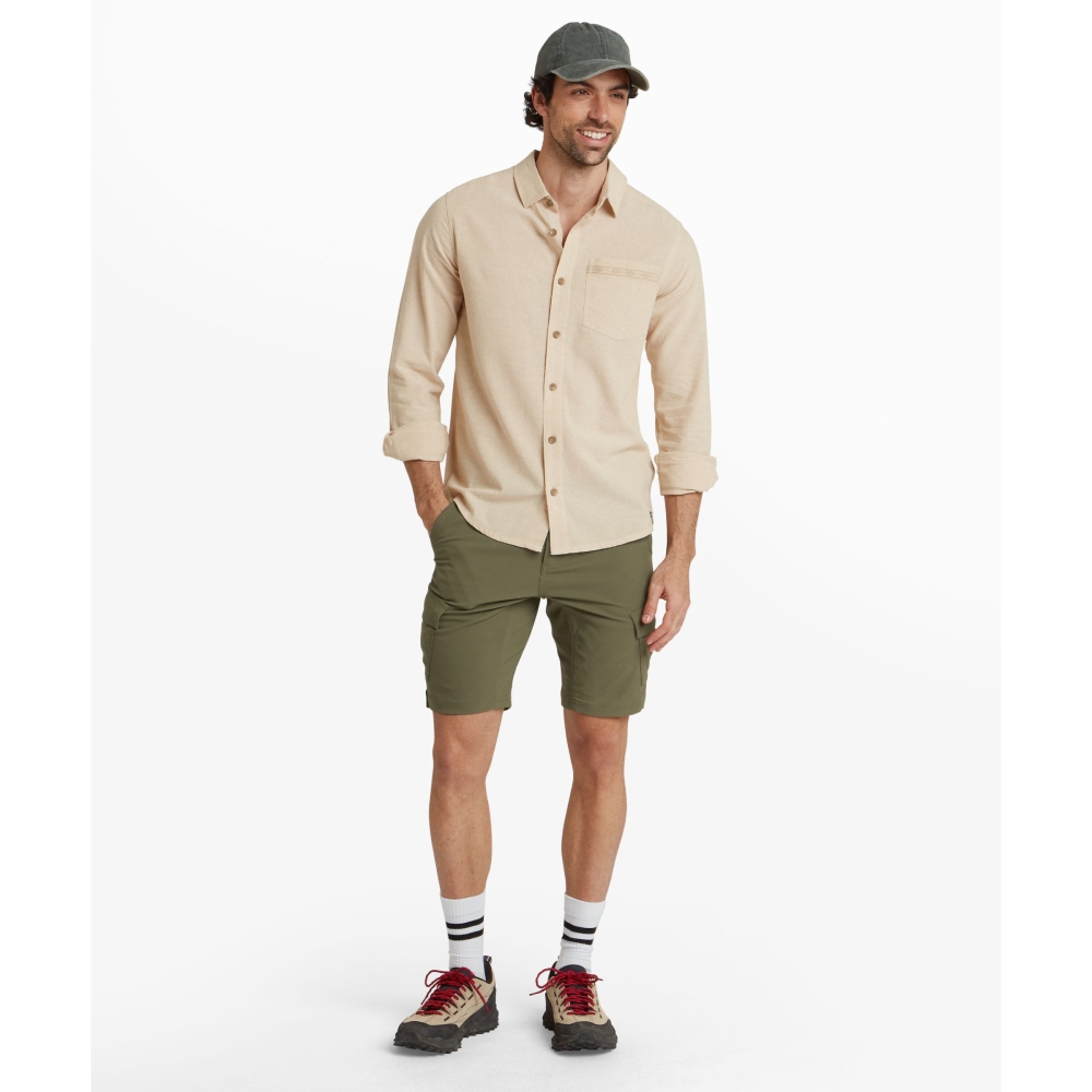 Sherpa Adventure Gear Daha LS Shirt Bardiya Sand SM12042-118 shirts en tops online bestellen bij Kathmandu Outdoor & Travel