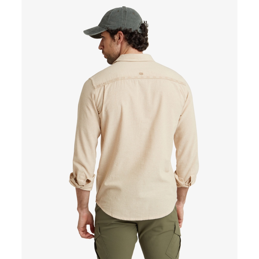 Sherpa Adventure Gear Daha LS Shirt Bardiya Sand SM12042-118 shirts en tops online bestellen bij Kathmandu Outdoor & Travel