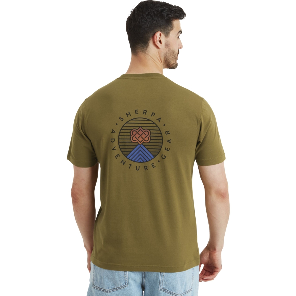 Sherpa Adventure Gear Summit Tee Moss SM10018-831 shirts en tops online bestellen bij Kathmandu Outdoor & Travel