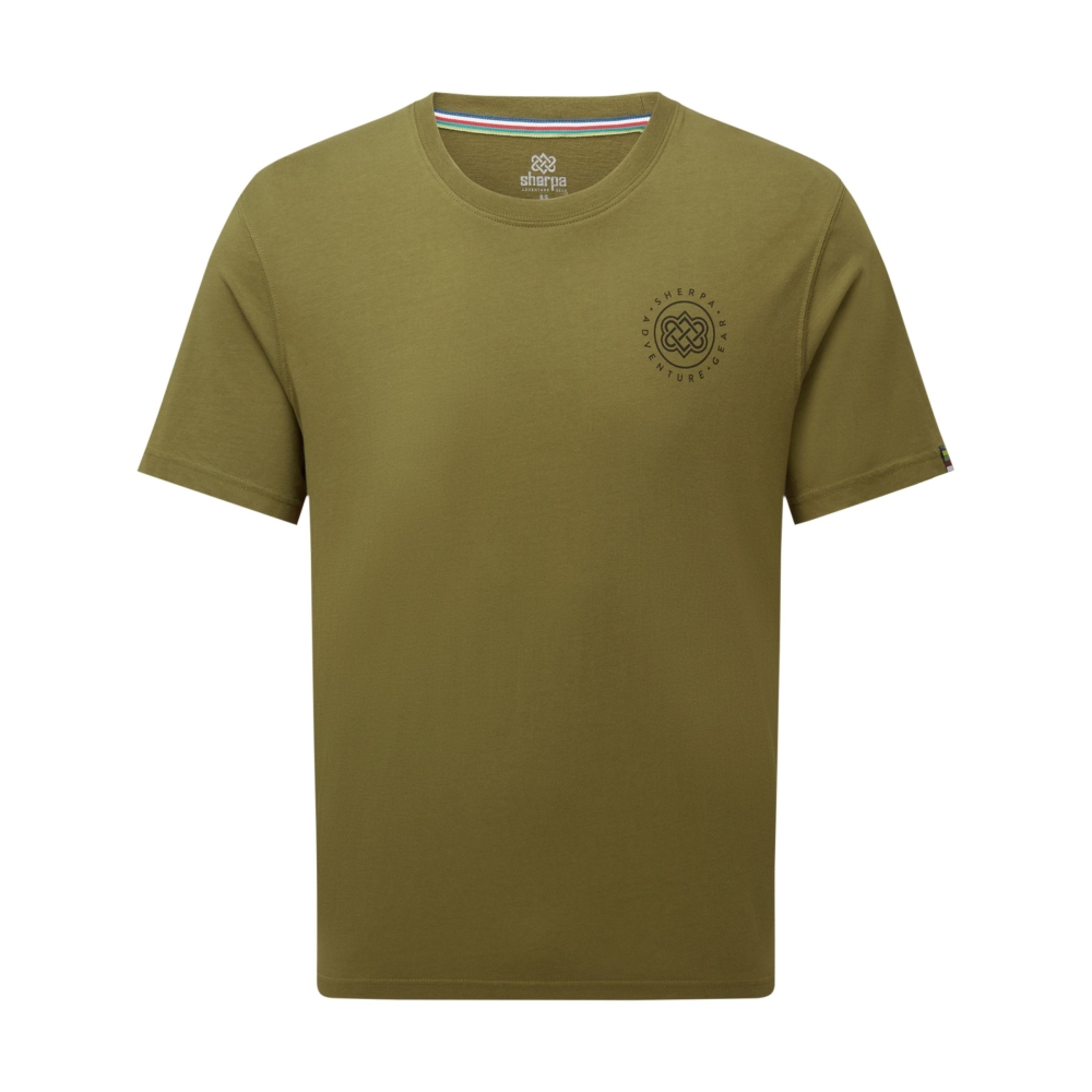 Sherpa Adventure Gear Summit Tee Moss SM10018-831 shirts en tops online bestellen bij Kathmandu Outdoor & Travel