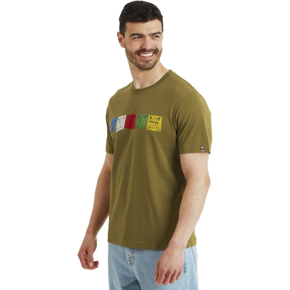 Sherpa Adventure Gear Tarcho Tee Moss SM515-831 shirts en tops online bestellen bij Kathmandu Outdoor & Travel
