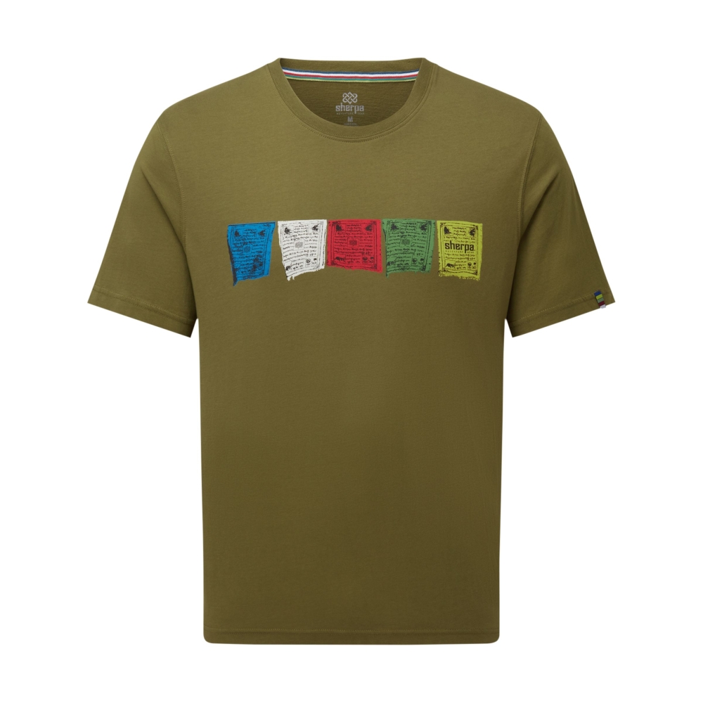 Sherpa Adventure Gear Tarcho Tee Moss SM515-831 shirts en tops online bestellen bij Kathmandu Outdoor & Travel