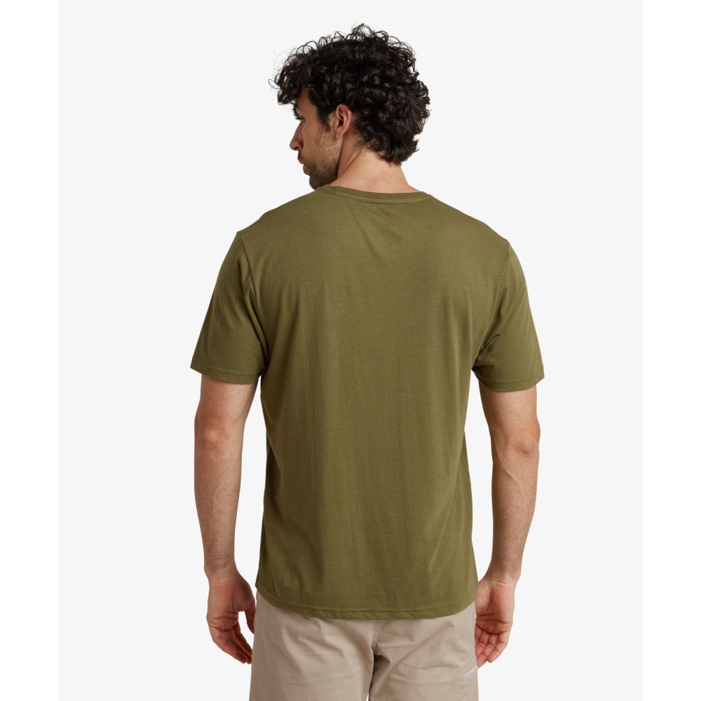 Sherpa Adventure Gear Bali Retro Sunset Tee Moss SM11065-831 shirts en tops online bestellen bij Kathmandu Outdoor & Travel