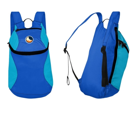 Ticket to the Moon  Mini Backpack Royal Blue / Aqua