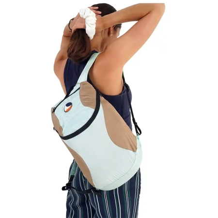 Ticket to the Moon  Mini Backpack Mint / Ice Brown
