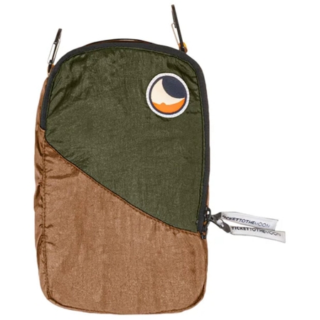 Ticket to the Moon  Travel Cube S Brown / Army Green 