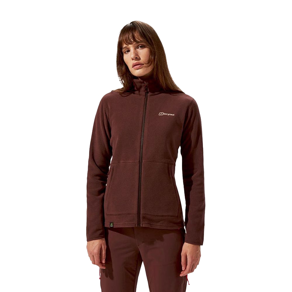 Berghaus Prism PT IA jacket womens Brown 22264-KV2 fleeces en truien online bestellen bij Kathmandu Outdoor & Travel