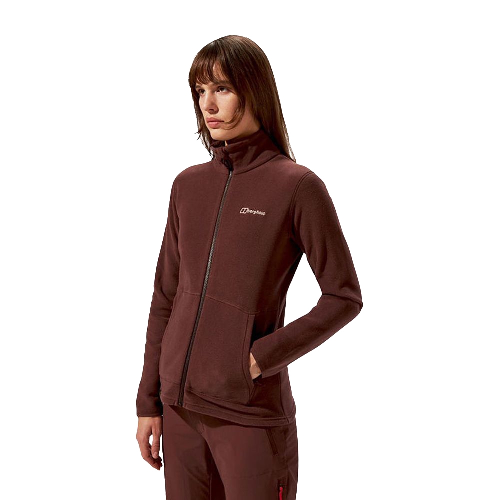 Berghaus Prism PT IA jacket womens Brown 22264-KV2 fleeces en truien online bestellen bij Kathmandu Outdoor & Travel