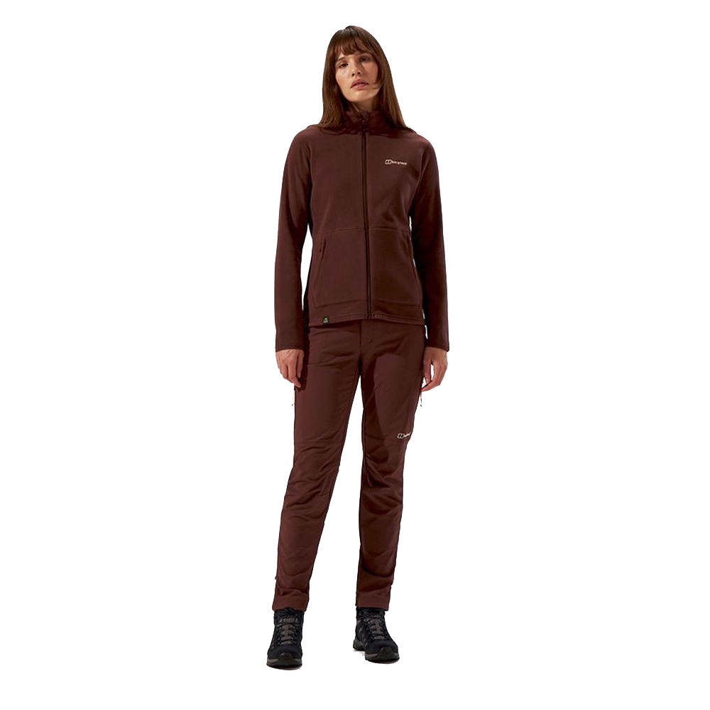 Berghaus Prism PT IA jacket womens Brown 22264-KV2 fleeces en truien online bestellen bij Kathmandu Outdoor & Travel