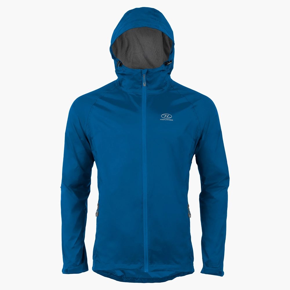Stow & Go Packaway Jacket Uni Blue JAC077-BL jassen online bestellen bij Kathmandu Outdoor & Travel