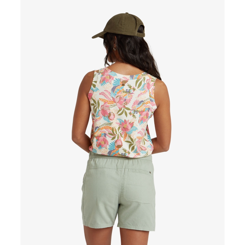 Sherpa Adventure Gear Neha V-Neck Tank Women's Rosie Peacock SW20013-458 shirts en tops online bestellen bij Kathmandu Outdoor & Travel
