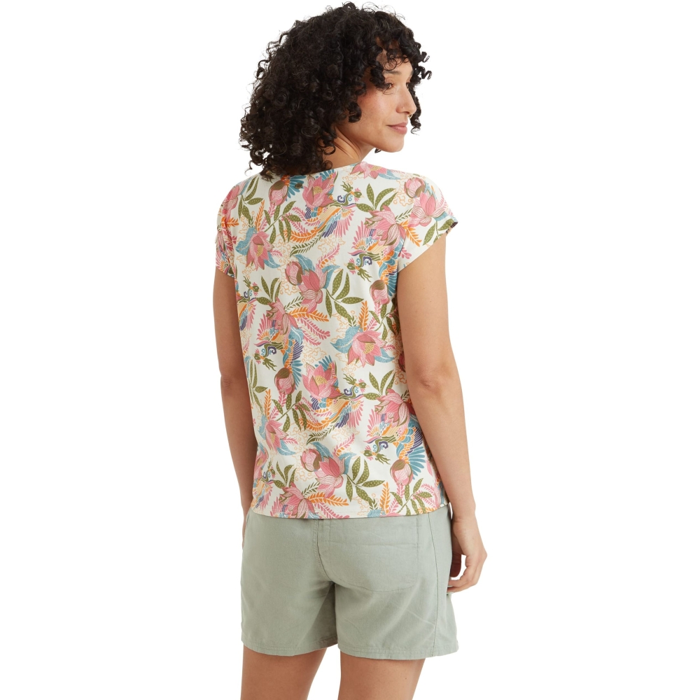 Sherpa Adventure Gear Neha Tee Women's Rosie Peacock SW21016-458 shirts en tops online bestellen bij Kathmandu Outdoor & Travel