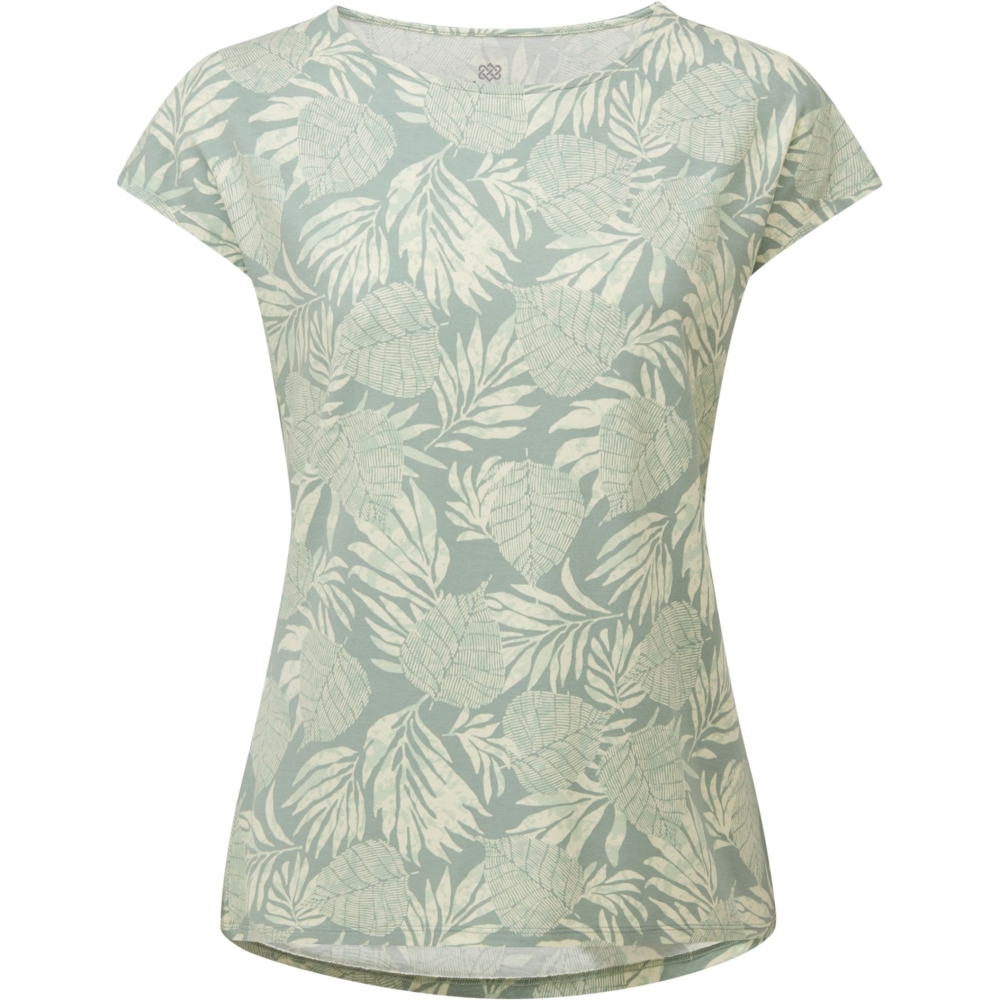 Sherpa Adventure Gear Neha Tee Women's Celery Bhodi Leaf SW21016-897 shirts en tops online bestellen bij Kathmandu Outdoor & Travel