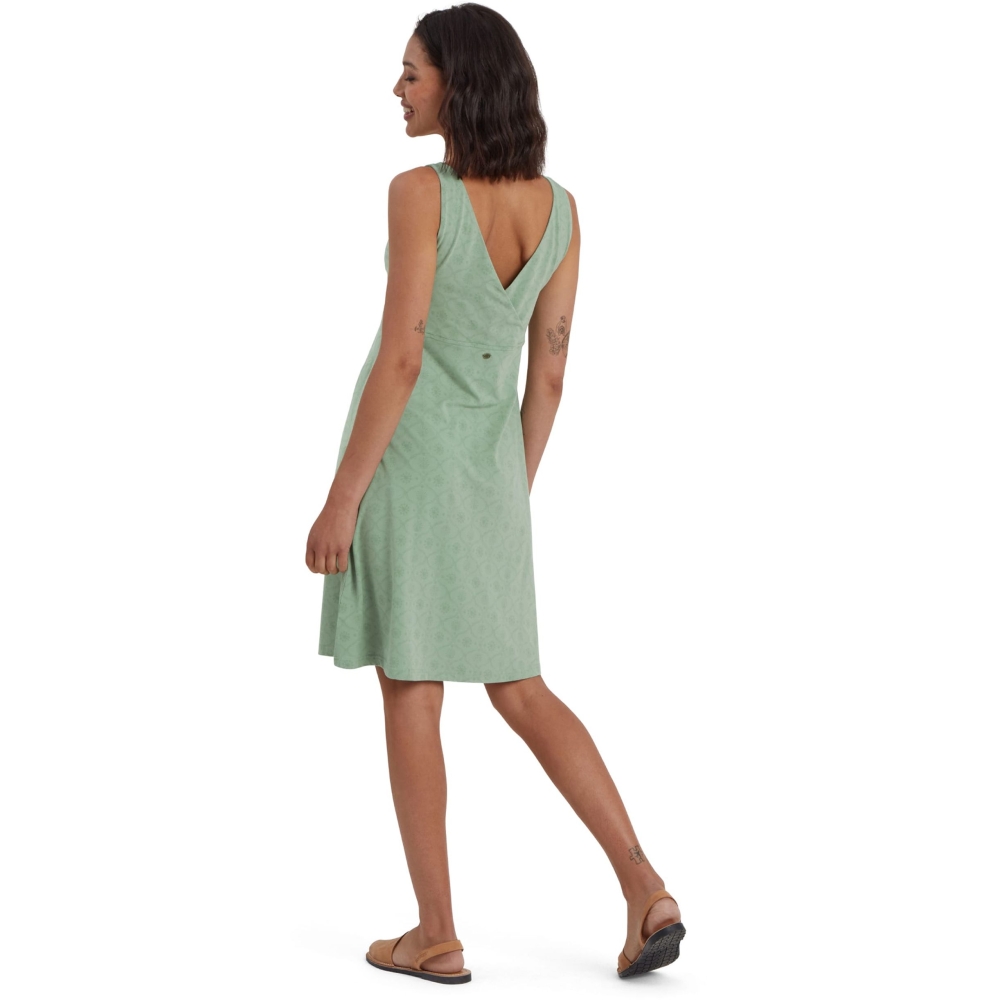 Sherpa Adventure Gear Neha Empire Dress Women's Celery Sublime SW24054-888 jurken en rokken online bestellen bij Kathmandu Outdoor & Travel