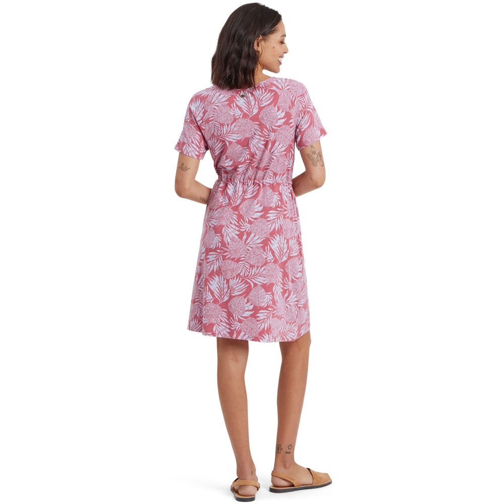 Sherpa Adventure Gear Neha Faux Wrap Dress Women's Rosie Bhodi Leaf SW24071-462 jurken en rokken online bestellen bij Kathmandu Outdoor & Travel