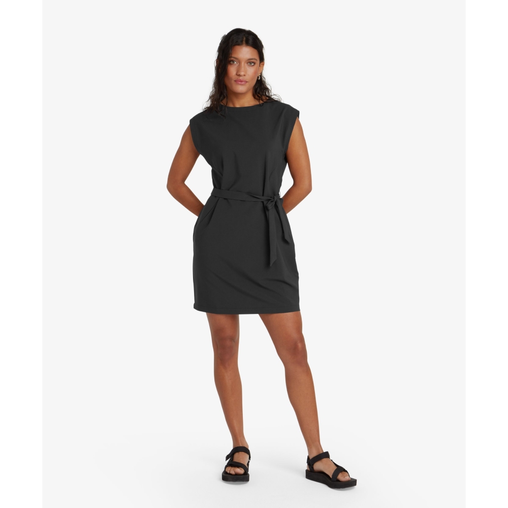 Sherpa Adventure Gear Sajilo Travel Dress Women's Black SW24053-130 jurken en rokken online bestellen bij Kathmandu Outdoor & Travel