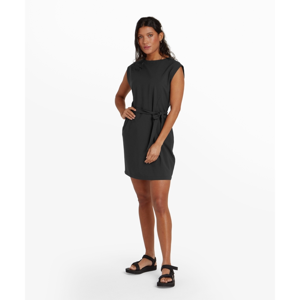 Sherpa Adventure Gear Sajilo Travel Dress Women's Black SW24053-130 jurken en rokken online bestellen bij Kathmandu Outdoor & Travel