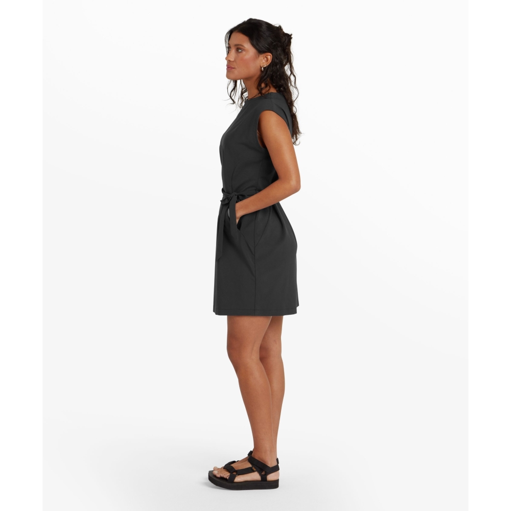 Sherpa Adventure Gear Sajilo Travel Dress Women's Black SW24053-130 jurken en rokken online bestellen bij Kathmandu Outdoor & Travel