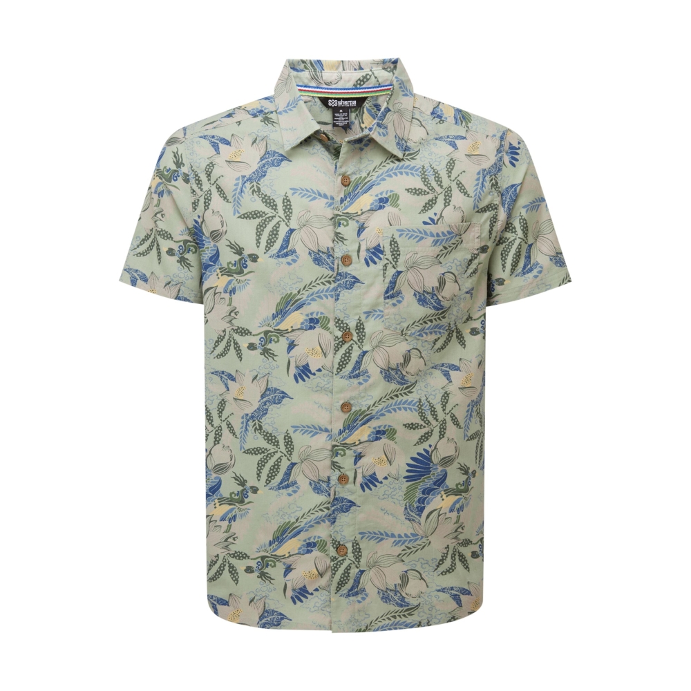 Sherpa Adventure Gear Phoenix SS Shirt Celery SM11049-830 shirts en tops online bestellen bij Kathmandu Outdoor & Travel