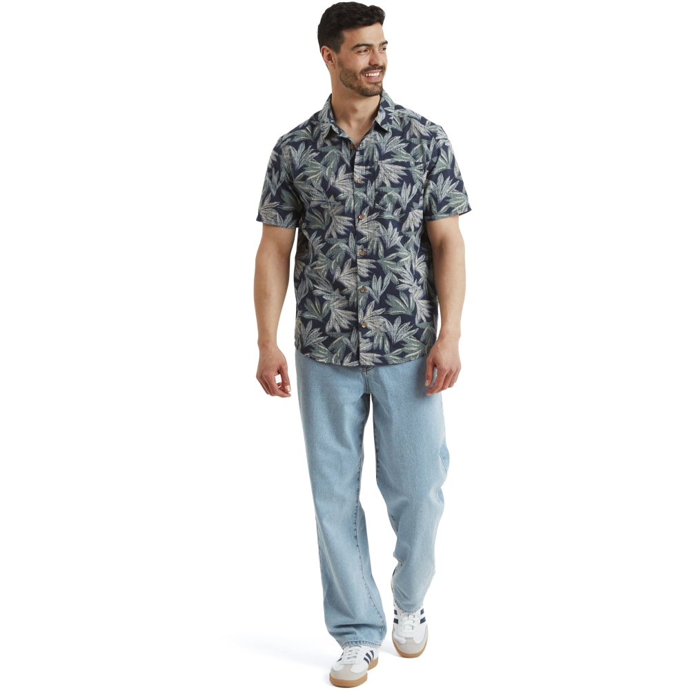 Sherpa Adventure Gear Havai SS Shirt Rathee Blue SM11048-392 shirts en tops online bestellen bij Kathmandu Outdoor & Travel