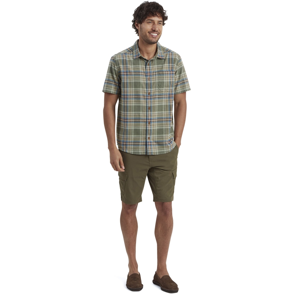 Sherpa Adventure Gear Rudra SS Shirt Dark Thyme SM11061-810 shirts en tops online bestellen bij Kathmandu Outdoor & Travel