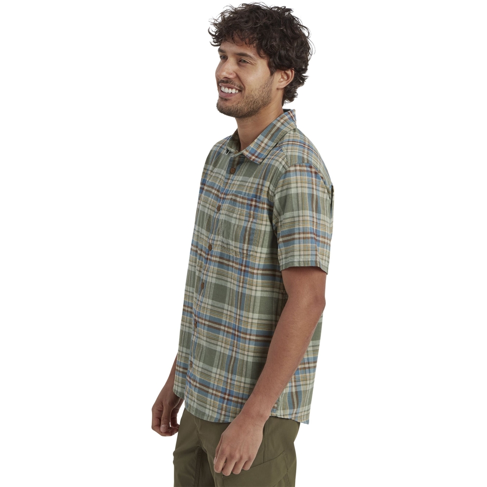 Sherpa Adventure Gear Rudra SS Shirt Dark Thyme SM11061-810 shirts en tops online bestellen bij Kathmandu Outdoor & Travel
