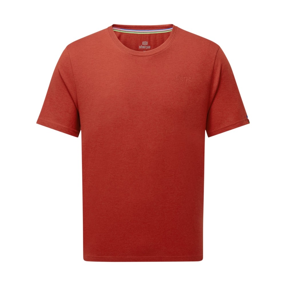 Sherpa Adventure Gear Bali Tee Rust SM10047-444 shirts en tops online bestellen bij Kathmandu Outdoor & Travel