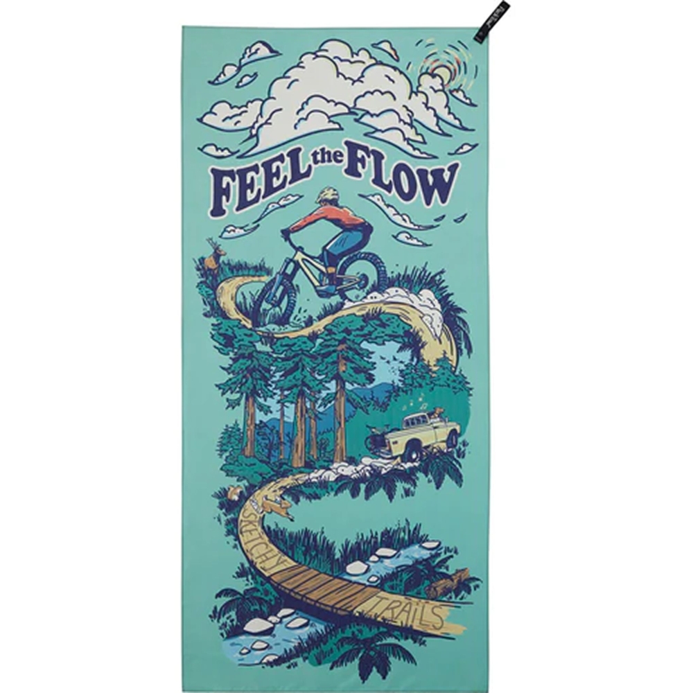 Packtowl Personal Towel Flow 14230 toiletartikelen online bestellen bij Kathmandu Outdoor & Travel