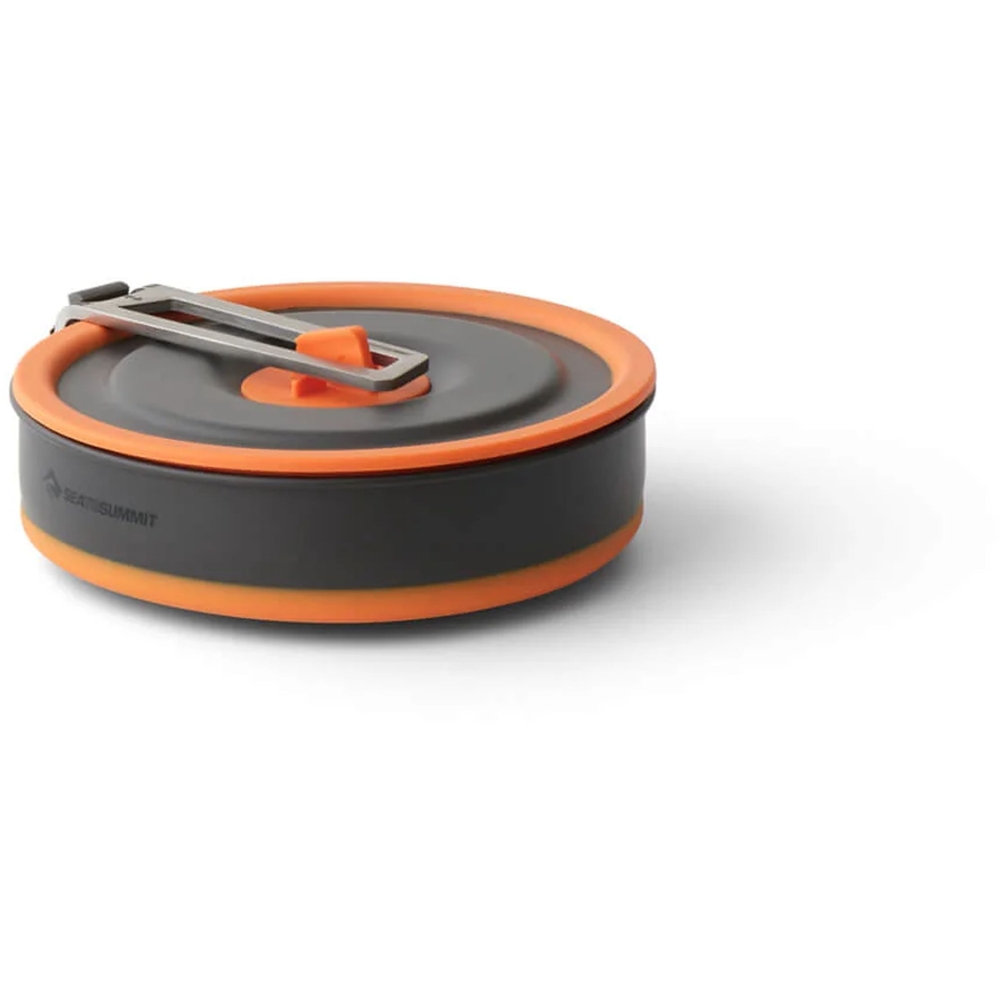 Sea to Summit Frontier UL Collapsible Pot - 1L Puffin's Bill Orange ACK025021-380603 koken online bestellen bij Kathmandu Outdoor & Travel