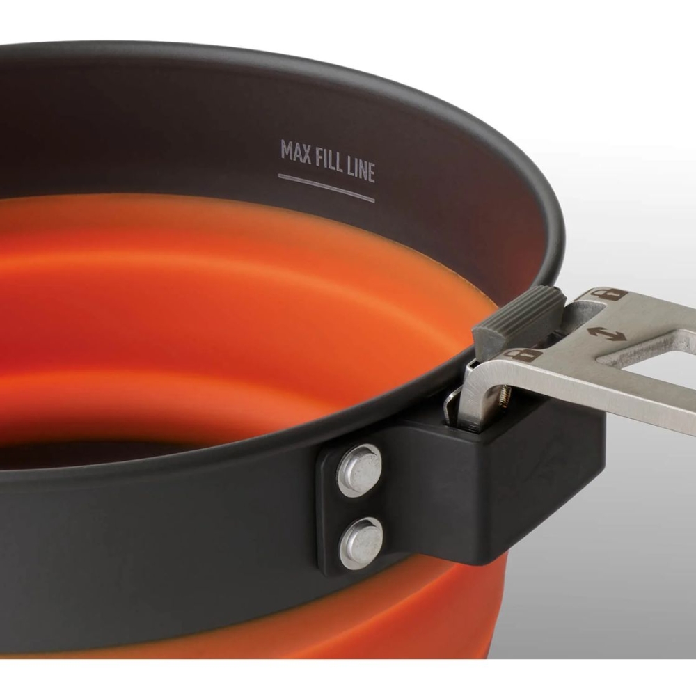Sea to Summit Frontier UL Collapsible Pot - 1L Puffin's Bill Orange ACK025021-380603 koken online bestellen bij Kathmandu Outdoor & Travel