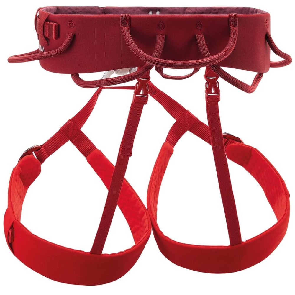 Petzl Adjama Dark Red C022CA01 klimgordels online bestellen bij Kathmandu Outdoor & Travel